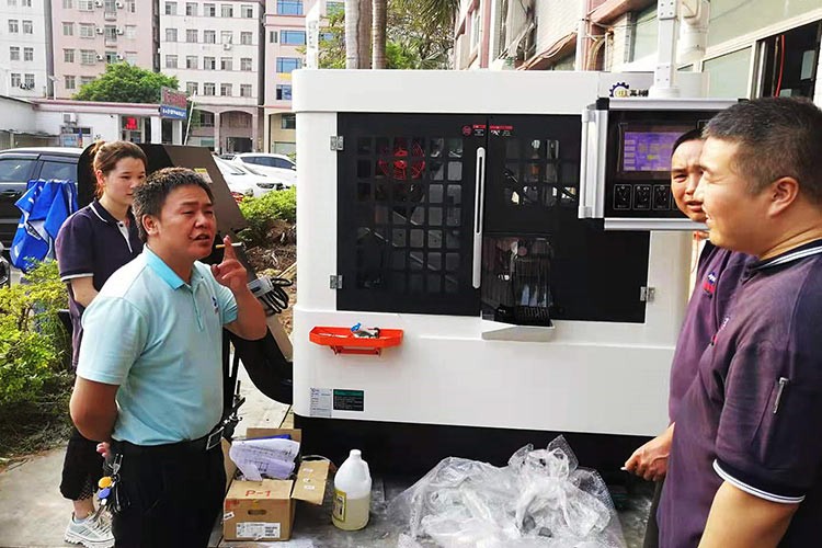客戶現(xiàn)場考察試機